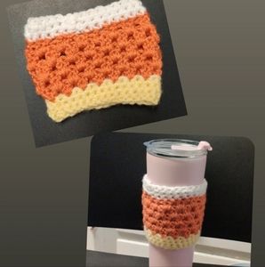 Candy Corn Cup Cozie